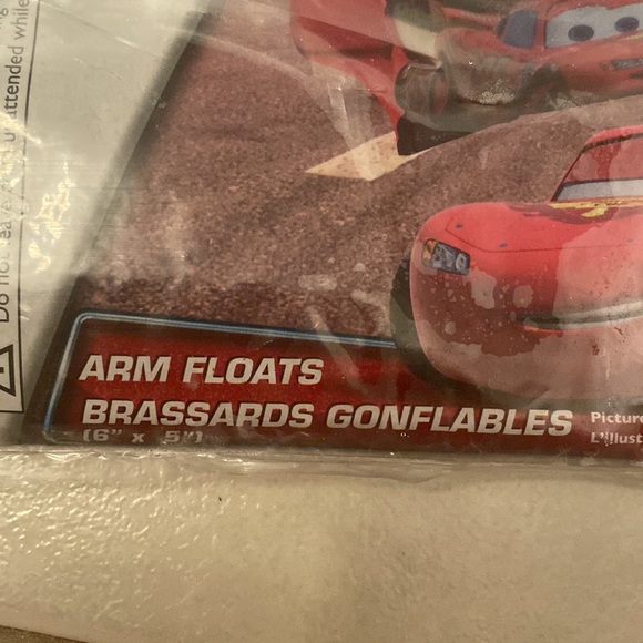 Kids Disney Pixar Cars Swim Arm Floaties - Picture 3 of 3